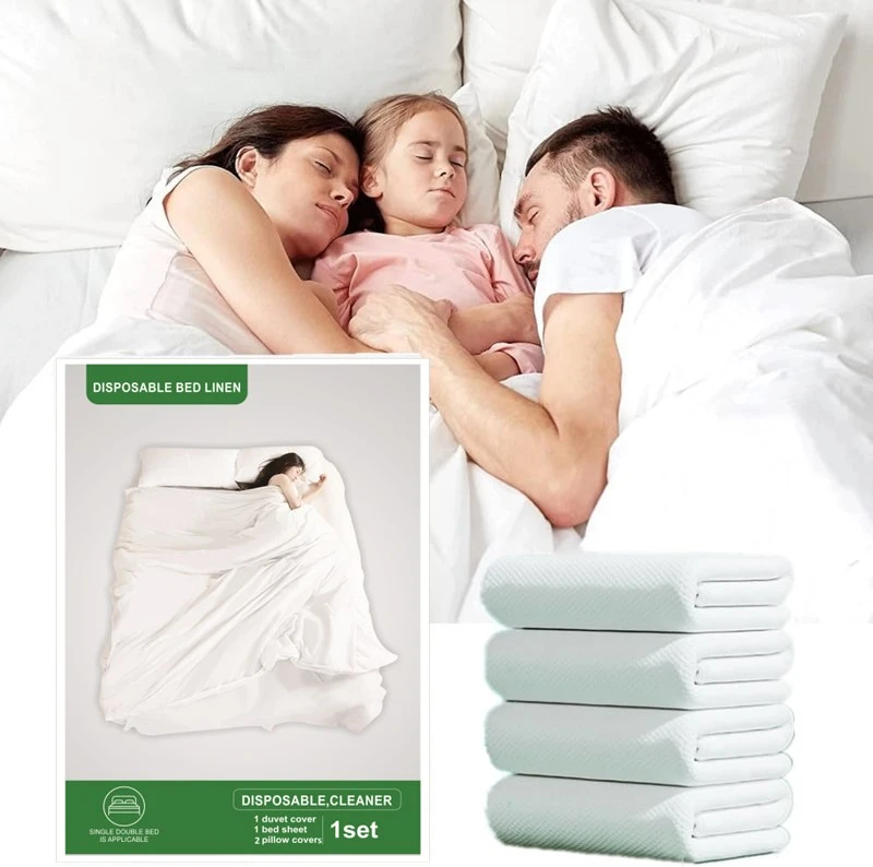 disposable bedding set 4 disposable bedding set 4